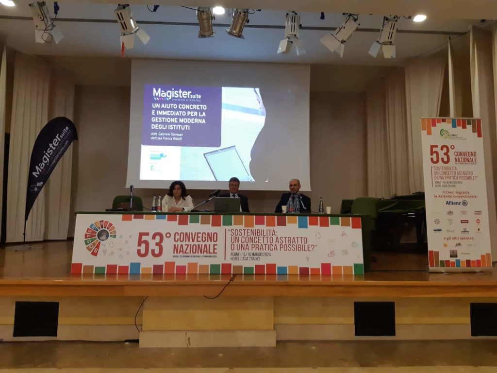 Fotografia dei relatori al Convegno Nazionale CNEC 2024